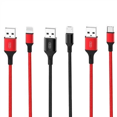iPhone用の編組USB充電器データケーブル